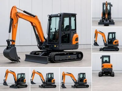 CASDE electric mini excavator