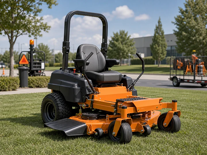 CASDE lawn mower for landscaping and municipal maintenance